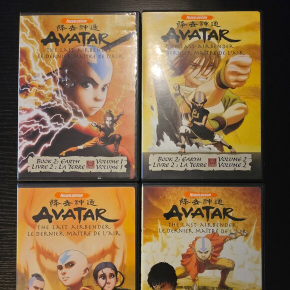 Other - Avatar the last airbender Book 2: Earth DVDs